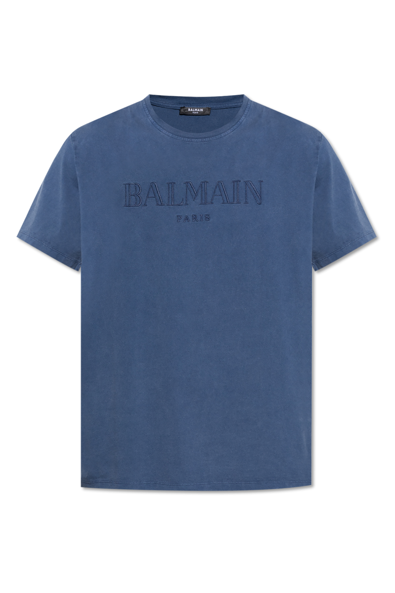 Balmain T-shirt with embroidered logo | Men's Clothing | Vitkac